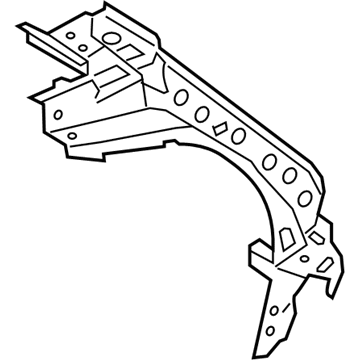 Lincoln EJ7Z-7841058-A Corner Reinforcement