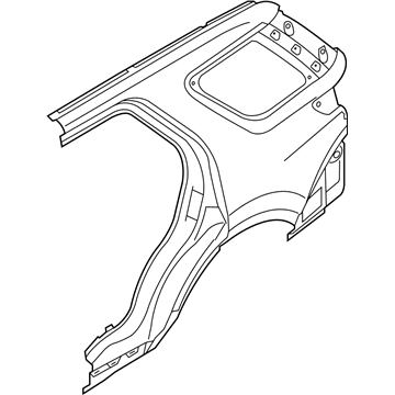 Ford FB5Z-7827840-B Quarter Panel