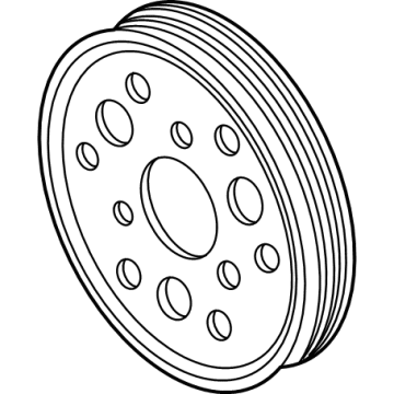 Ford P2GZ-8509-A Pulley