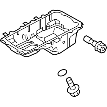 Ford CR3Z-6675-B Pan Assembly - Engine Oil