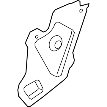 Ford DM5Z-5827458-A Water Shield