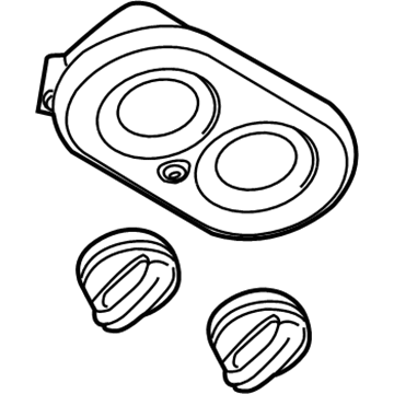 Ford 5L2Z-19980-CA Heater Control