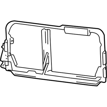 Ford 4C7Z-78613A39-AA Seat Back Frame