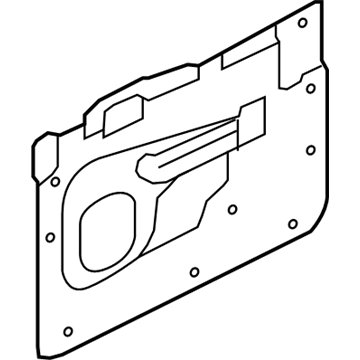 Ford 9L1Z-4027458-B Water Shield