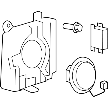 Ford 7A2Z-18C804-A Woofer