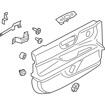 Lincoln GD9Z-5423942-BP Door Trim Panel