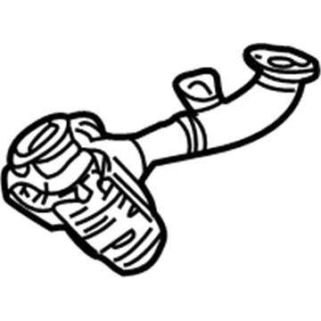 2002 Mercury Sable Catalytic Converter - 1F1Z-5E212-AA