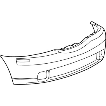 Lincoln 4W4Z-17D957-AAB Bumper Cover