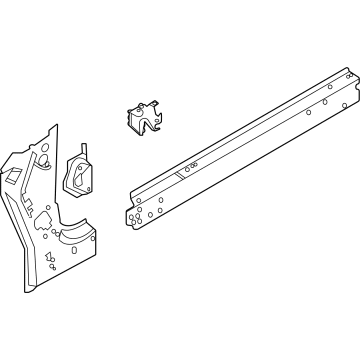 Ford LX6Z-7810110-G Inner Rocker