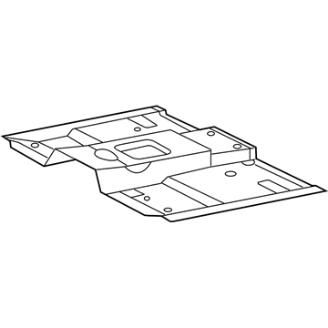 2003 Mercury Mountaineer Floor Pan - 5L2Z-7811135-AA