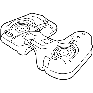 Lincoln AG1Z-9002-A Fuel Tank