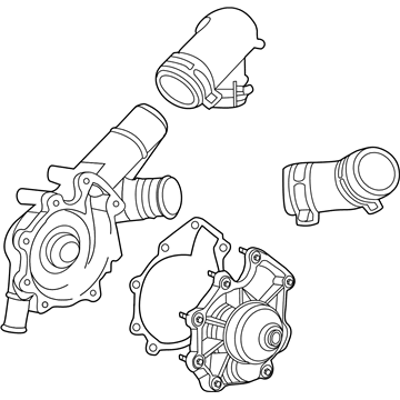 Mercury EU2Z-8501-D Water Pump Assembly