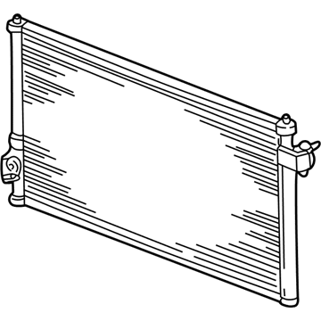 Ford 6W4Z-19712-A Condenser