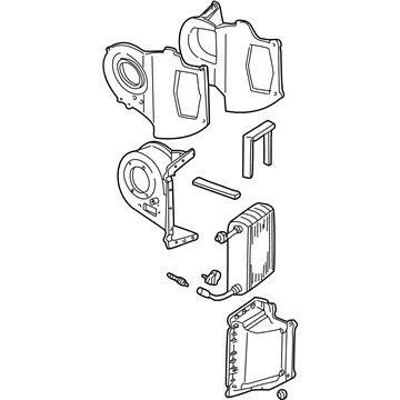 Ford YL5Z-19850-CC Evaporator Assembly