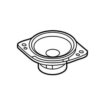 Ford M2DZ-18808-F Instrument Panel Speaker