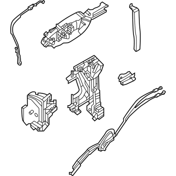 Ford NZ6Z-26264A26-A Latch Assembly