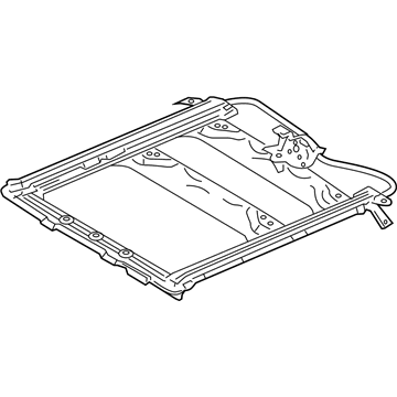 Mercury F8VY-54502C06-AA Sunroof Frame