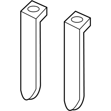 Mercury F8AZ-13N020-AB Headlamp Assembly Bracket