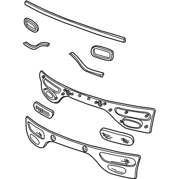 Mercury F6DZ-13A565-EA Reflector Panel