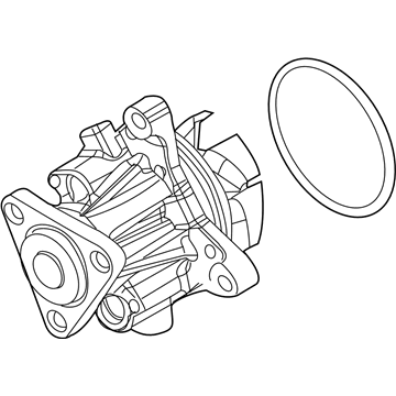 Lincoln 4S4Z-8501-E Water Pump Assembly