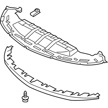 Lincoln DA5Z-8327-A Lower Deflector