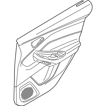 Ford G1EZ-5827406-AA Door Trim Panel