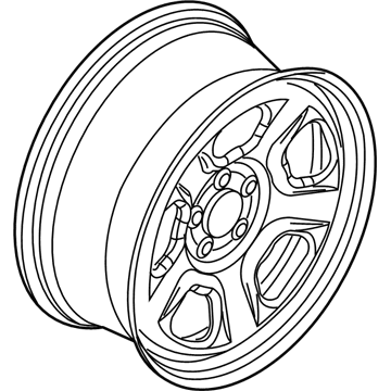 Ford DG1Z-1015-A Wheel, Steel