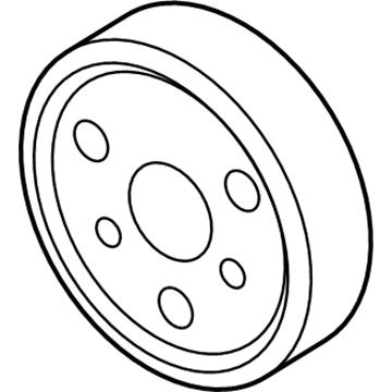 Ford HJ5Z-8509-A Pulley