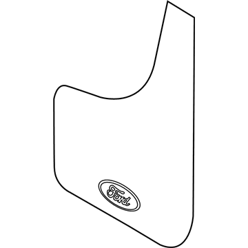 Ford F6AZ-16A550-AA Mud Guard