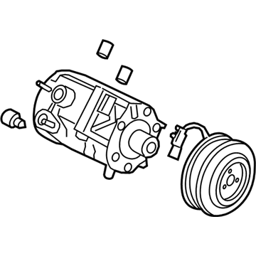 2022 Ford F-350 Super Duty A/C Compressor - LC3Z-19703-G