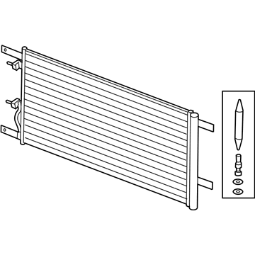 2017 Ford F-250 Super Duty A/C Condenser - HC3Z-19712-D