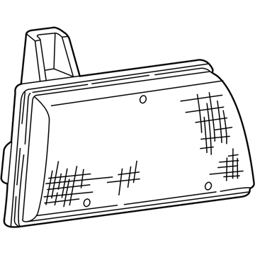 Ford F6UZ-13008-AA Headlamp Assembly