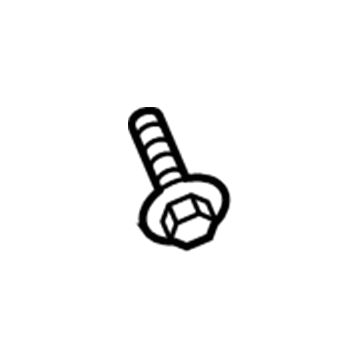 Lincoln -W708392-S450B Door Trim Panel Screw