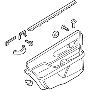 Ford GD9Z-5427406-ML PANEL - DOOR TRIM - UPPER