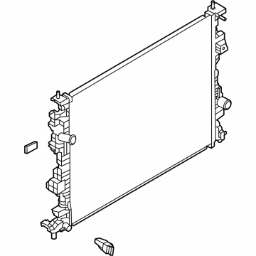 Ford LX6Z-8005-M Radiator Ford LX6Z-8005-M Radiator