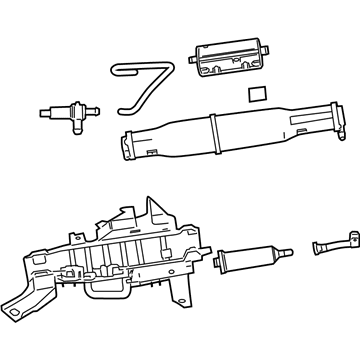 Ford 6L1Z-9D653-A Cannister - Fuel Vapour Store