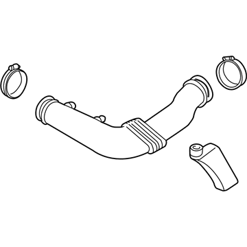 Lincoln XW4Z-9B659-A Air Outlet Tube