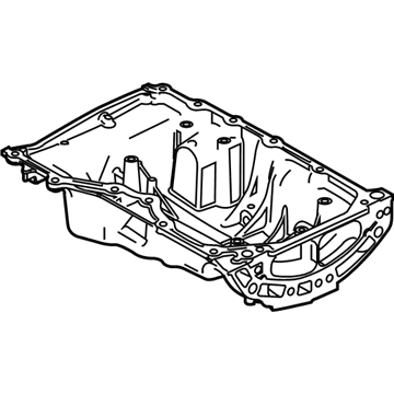 Mercury 9E5Z-6675-B Oil Pan