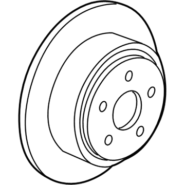 Ford F-150 Heritage Brake Disc - XL3Z-2C026-DA