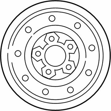 Ford F75Z-1015-CB Spare Wheel