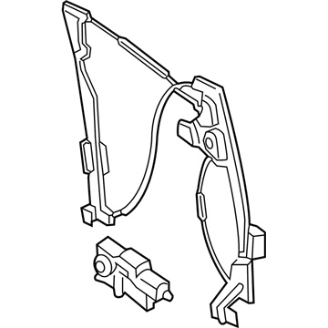 2021 Lincoln Nautilus Power Window Motor - FA1Z-5823201-D