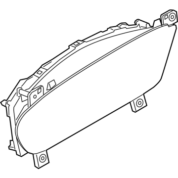 Ford LJ6Z-10849-DEG Cluster Assembly