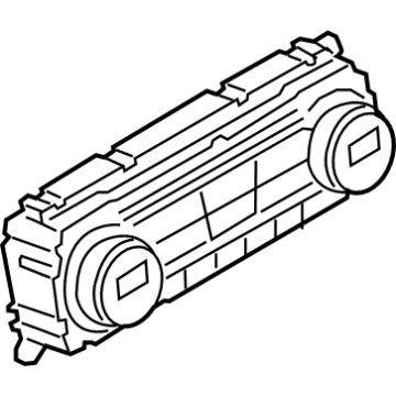 Ford LJ6Z-19980-N Heater Control