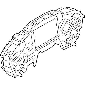 Ford LJ6Z-10849-BAA Cluster Assembly