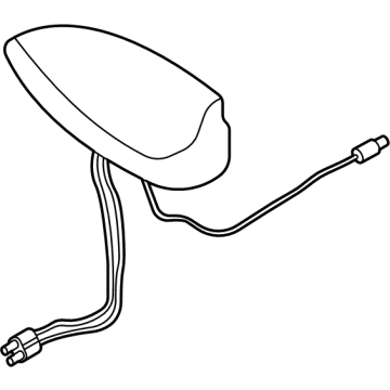 Ford MJ8Z-19A390-BAPTM Gps Antenna