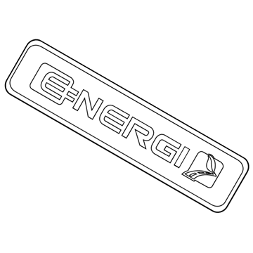 Ford DG9Z-9900014-D Label