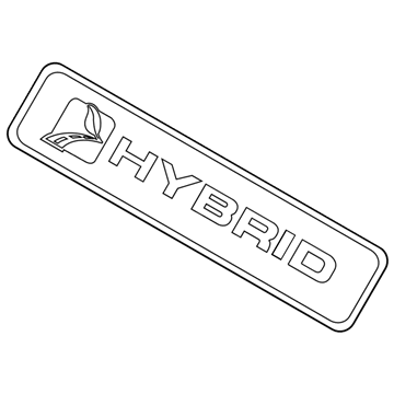 Ford DG9Z-9900014-A Label