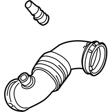 Mercury Air Duct - 9L8Z-9B659-D