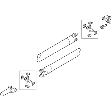 Ford BC3Z-4602-B Drive Shaft