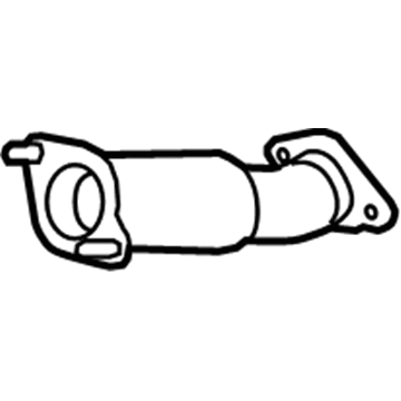 Ford Focus Exhaust Pipe - 7S4Z-5G203-D